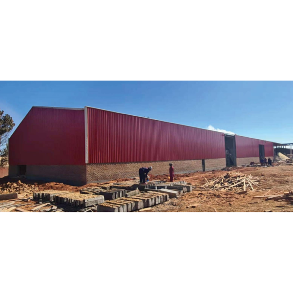 Durable Steel Structure Building Workshop Prefabricated Warehouse Construction Prefab Material