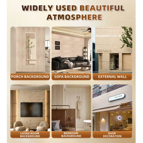 Innovative Wall Decoration Solutions Flexible MCM Soft Stone Multiple Colors and Styles for Interior and Exterior Wall Cladding