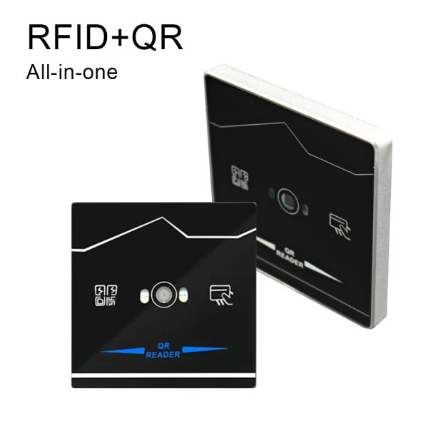 Wiegand26 / 34 Interface RFID Proximity Card Reader Auto induction Tempered glass