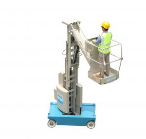 Buy cheap Indoor 6 -10m Compact Light Weight Self Propelled Aerial Work Platform Boom Lift product