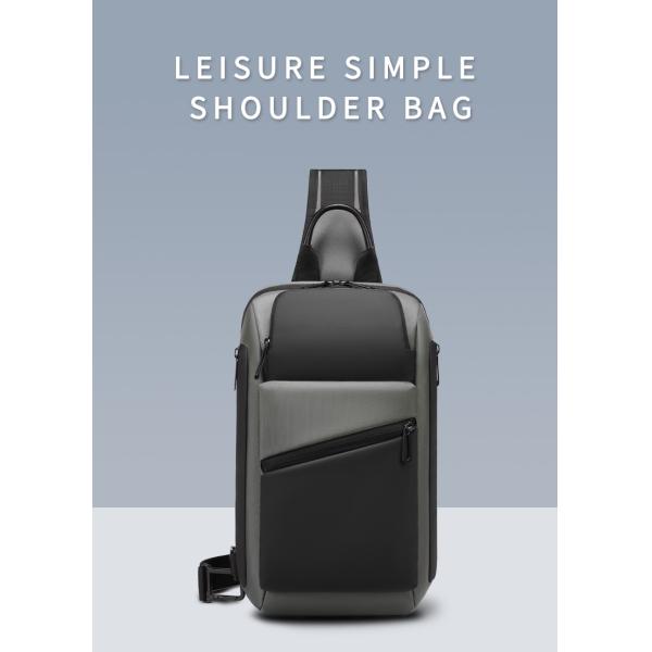 Large Capacity Men'S Shoulder Sling Bag All Seasons Available