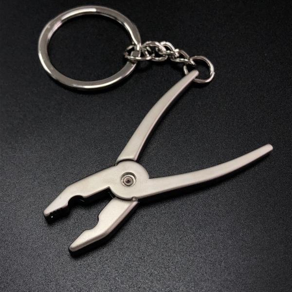 Portable Personalized Metal Keychain Mini Vernier Caliper Measuring Gauging Tools