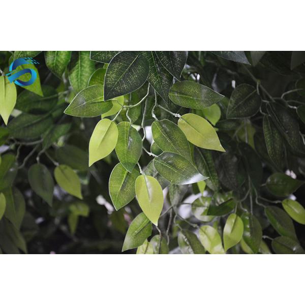 Fiberglass Artificial Ficus Tree Handmade Technics Distinctly Visual Effects