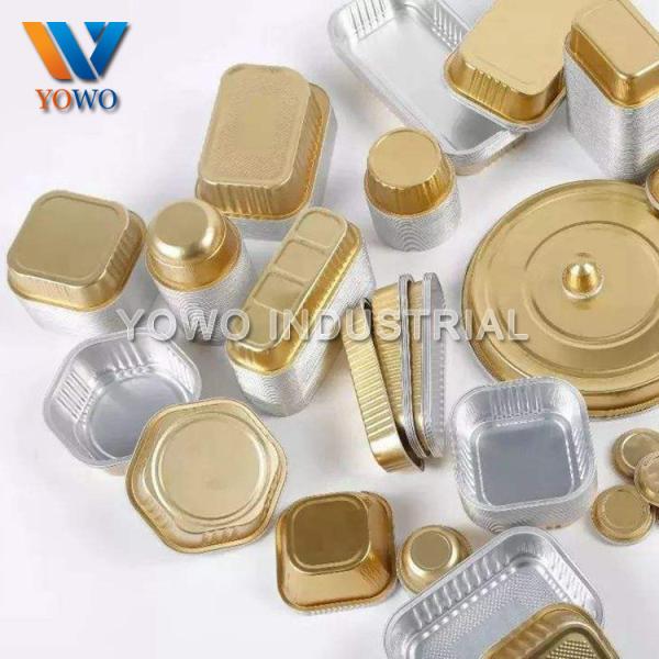 4 Compartment 1.5lb 24oz Aluminum Takeout Containers
