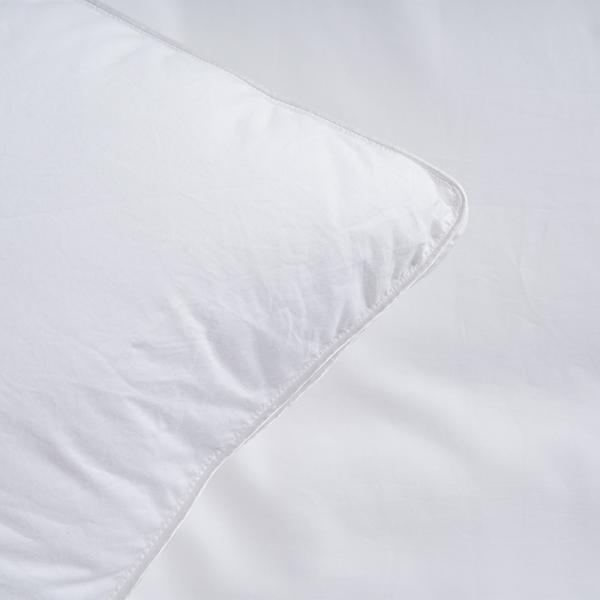 Bed Linen Luxury Hotel Pillows Custom Soft Feather Rectangular For Adults