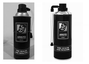 China 400ml Auto Care Products Portable Repair Quick Fix Tire Sealer Inflator Spray on sale