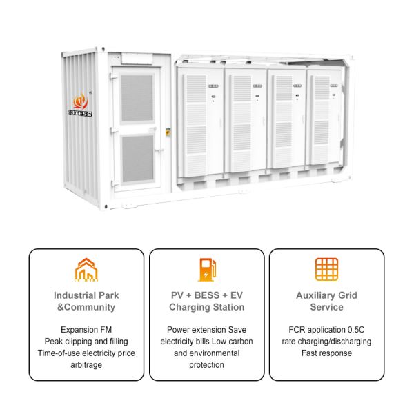 IP55 High Protection Container BESS with HVAC and Forced Air Cooling System