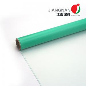 Buy cheap Colorful 0.4mm Silicone Coating For Fire Protective Barrier Fire Retardant Curtain Fabric product
