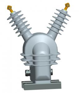 Buy cheap 17.5kV Outdoor MV PT Single Phase Voltage Transformer Full Closed Construction product