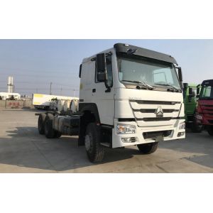 Buy cheap HOWO 6X4 Cargo truck chassis SINOTRUK brand 371HP white color product