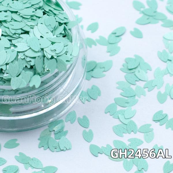 Loose Oil Based Solvent Resistance Glitter Matte Petal Shaped For For Nails Oem