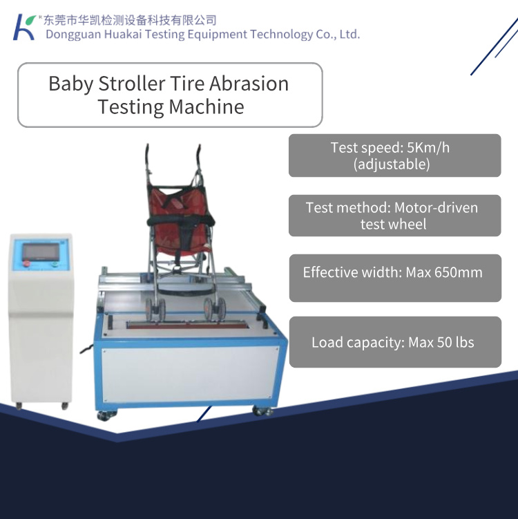 Baby Stroller Wheel Abrasion Resistance Testing Machine