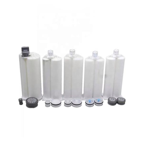 50ml 10:1 Epoxy Resin 2 Part Epoxy Cartridge With Mixing Tube Mixing Syringe