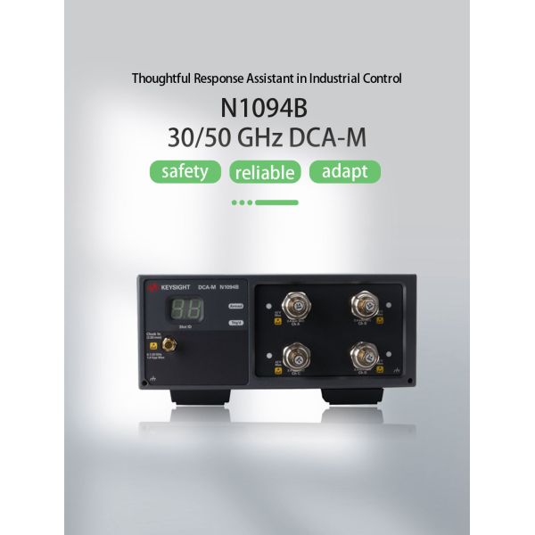 Keysight N1094B DCA-M Sampling Module with 30/50 GHz Bandwidth and 250 kHz Sampling Rate in Compact Design
