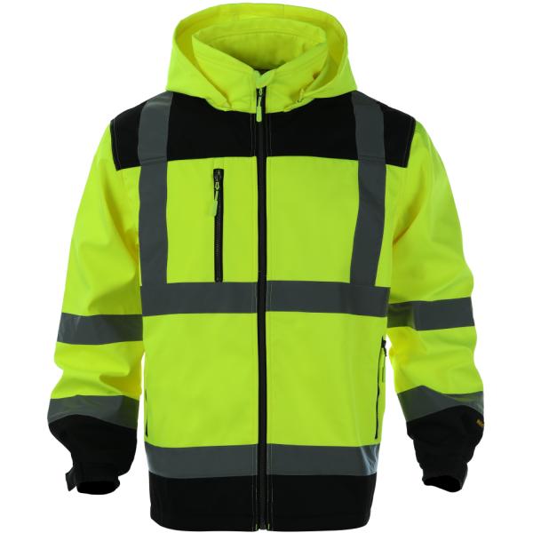 Breathable Reflective Jacket 3xl 4xl Running Cycling Light Road Work Unisex Hi Vis Strips Uniforms