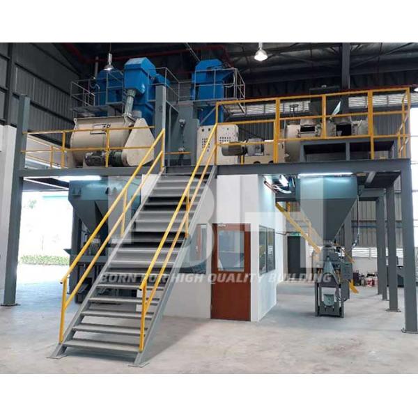 5 - 8 T/H Semi Auto Dry Mix Plant Energy Saving For AAC Jointing Mortar