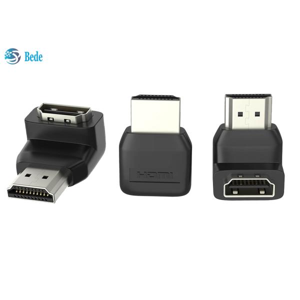 HDMI Coupler Right Angle Adapter 90 Degree Male to Female for HDTV Laptop PS4 PS5 Xbox