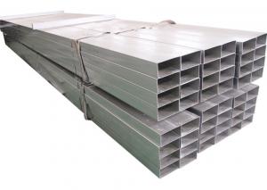 China RHS 25x50mm Pre Galvanized Hollow Section Gi Steel Tube Q235 on sale