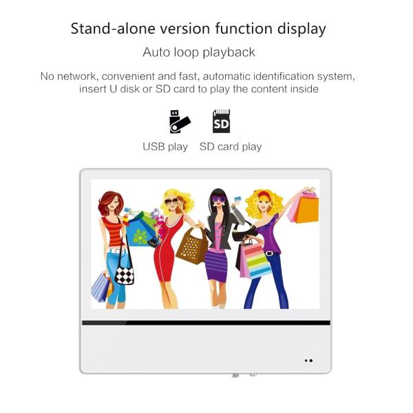 18.5" Panel Size Android Elevator Lcd Screen 19" Digital Signage Advertising Screens