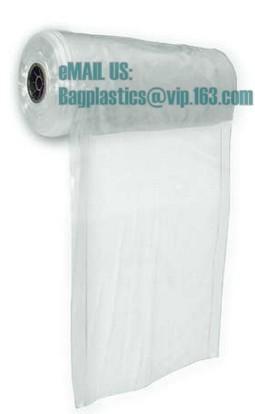 pack dry cleaning bags roll,wholesale clear plastic dry cleaning dust cover HDPE garment bags for packaging clothes stor