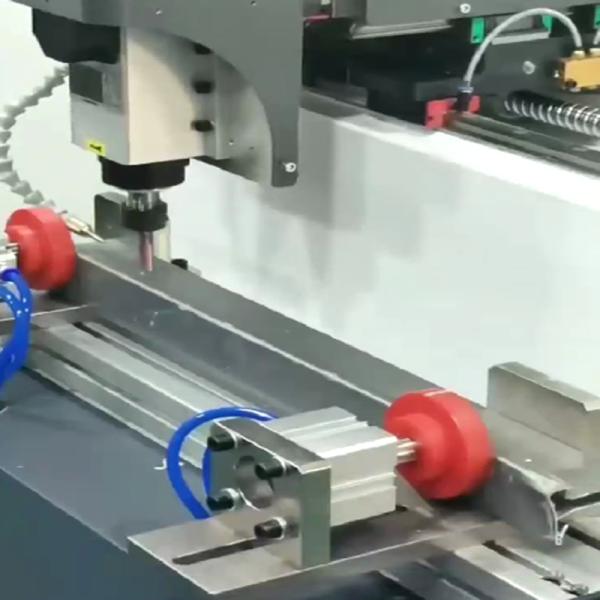DRILLING MILLING ALUMINUM WINDOW DOOR MACHINE INTEGRATED