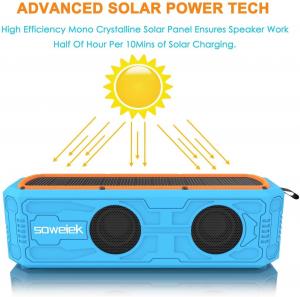 China 9W Solar Waterproof Bluetooth Speaker Power Bank | Best Manufacturers, Suppliers, Exporters, Importers, Buyers, on sale