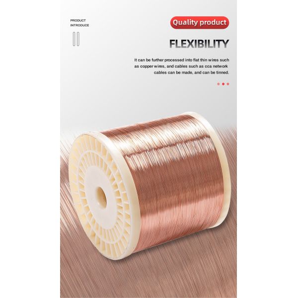 Electrical Copper Clad Aluminum Wire 100m 200m 300m CCA Network Cable