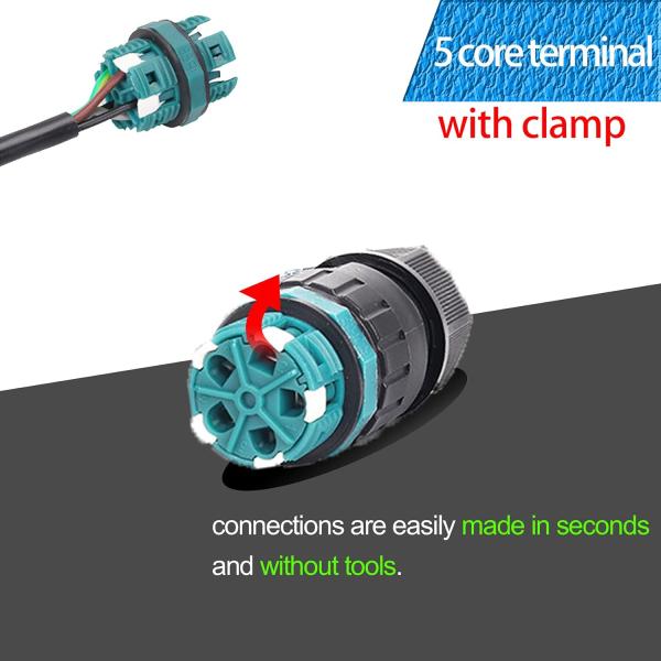 DREAM START 2Pin Nylon Waterproof Connector