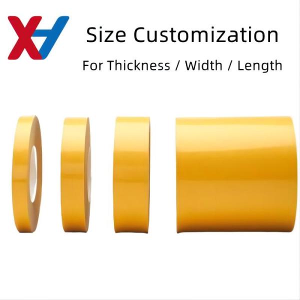 125um Yellow Polyester Tape Transparent Aluminum Polyester Tape