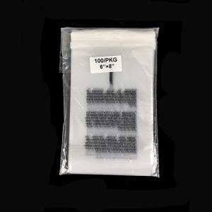 China Print Logo OPP Self Adhesive Plastic Bag With Suffocation Warning on sale