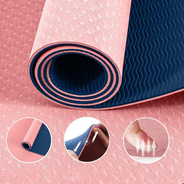 Workout 10MM 1.83M 6MM Extra Thick Padded Anti Skid Exercise Mat Multi Function