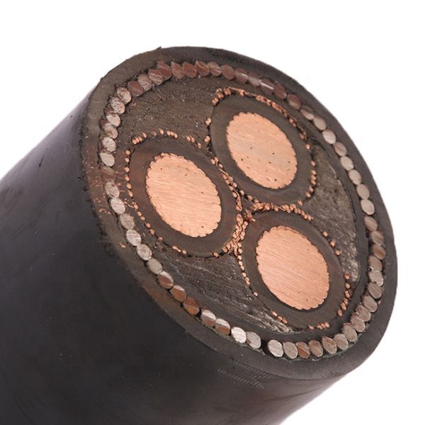 18/30KV Shielded HV Power Cable Copper Conductors For Underground Application