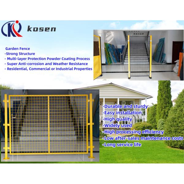 Eco Friendly PVC Coated 3x3 4x4 Galvanized Welded Wire Mesh 3D Fence with Pole Designs