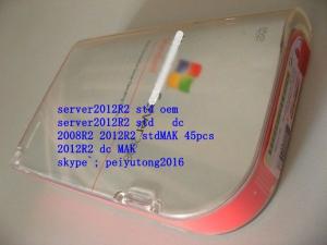Buy cheap MS Windows Sever 2008 R2 Standard OEM key  5 CALS, WIN SEVER 2012R2 FULL PACKAGE ,Retail key product