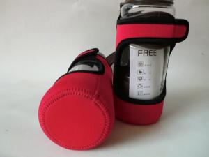 Buy cheap 5mm promotional neoprene holder for glass bottle, neoprene glass water bottle cooler product