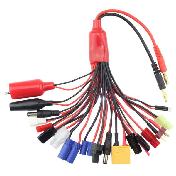 19 In 1 Multi Function RC Charging Cable With Multi Plug Connectors 290mm