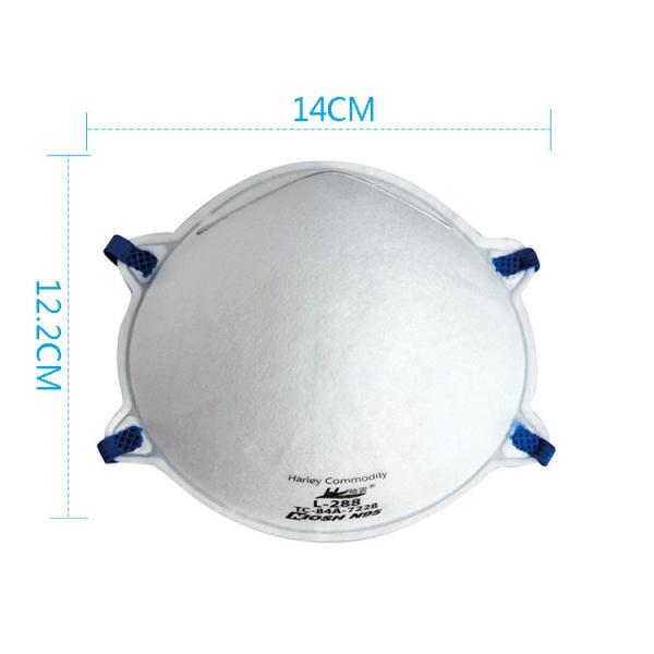 Ready to ship EN149:2001+A1:2009 approved face mask Niosh N95 cup mask