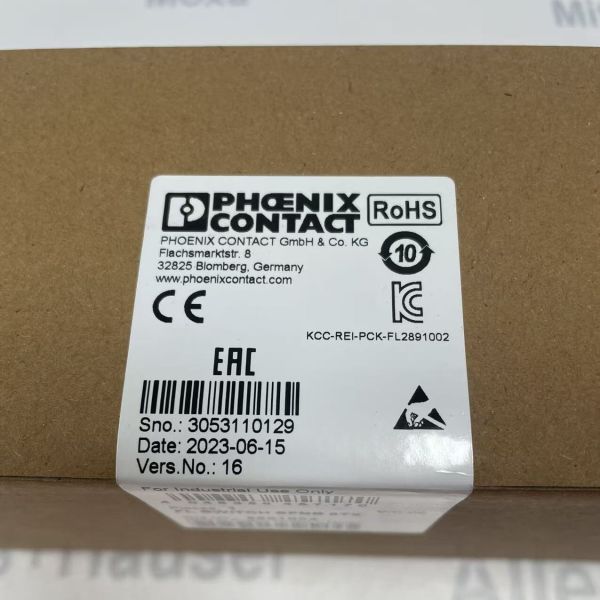 Phoenix Contact FL FL SWITCH SFNB 8TX 2891002 Industrial Ethernet Switch