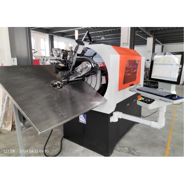 0.3 - 2.5mm Wire Forming Multifunction CNC Spring Making Machine With Servo Motor