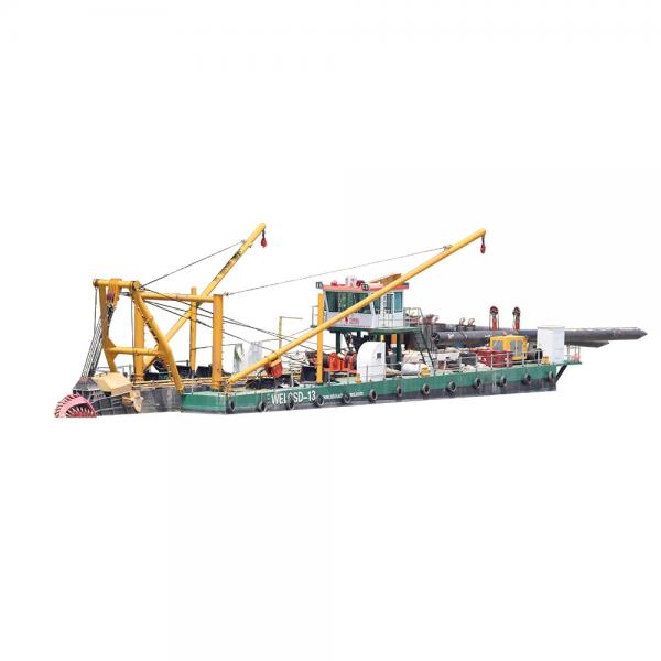 Quality 26 inch water flow 6000m3/hour cutter suction dredger for land reclamation and capital dredging and sand filling for sale
