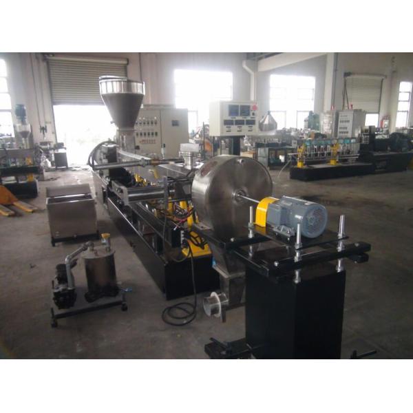 High Efficiency WPC Extruder Machine W6Mo5Cr4V2 Screw & Barrel Material