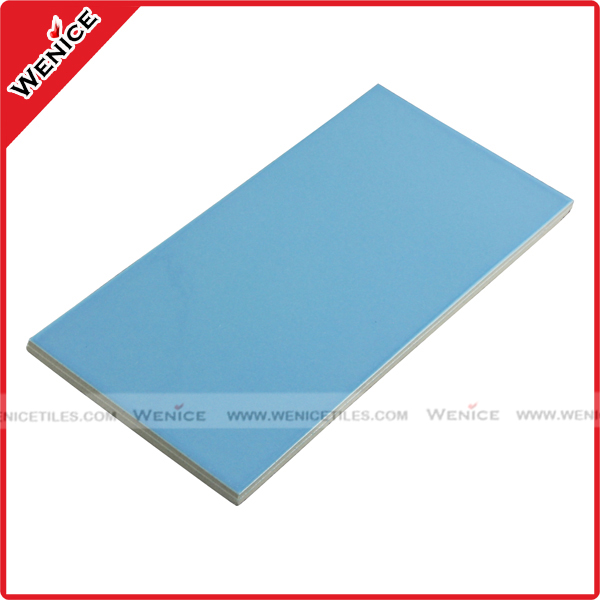 Swimming pool glazed tile
