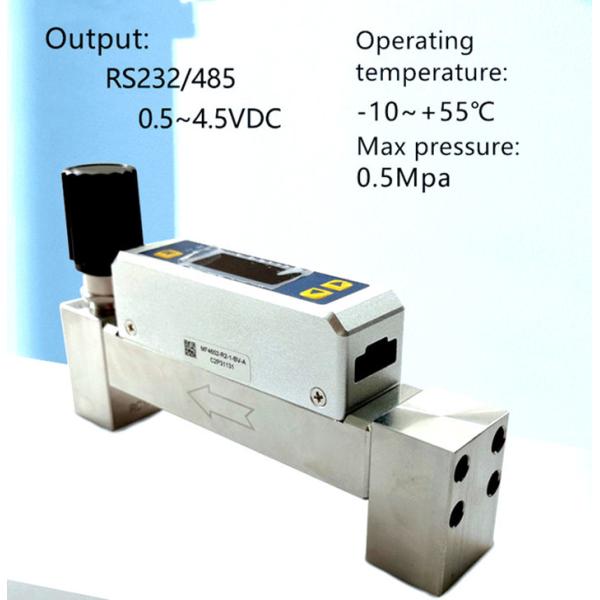 MF4600 LED Display Gas Mass Flow Meter Air Carbon Dioxide Nitrogen Oxygen Argon