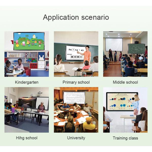 UHD 55 Inch Touch Screen Display Interactive Whiteboard Video Conferencing