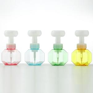 Buy cheap 300ml Hand Sanitizer Dispenser Bottles Multi Color Flower Foam Empty Bottle product