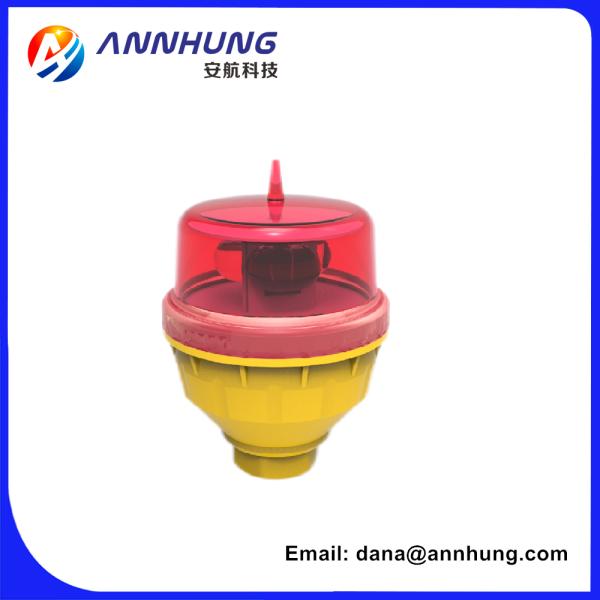 32.5cd Light Intensity IP66 Waterproof LED Aviation Obstruction Light with 100,000 Hours LED Life