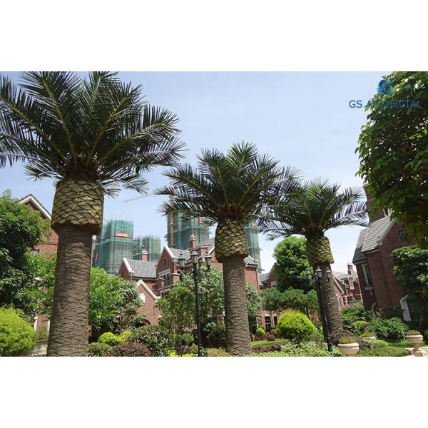 External Artificial Palm Trees Phoenix Type Distinctly Visual Effects OEM / ODM