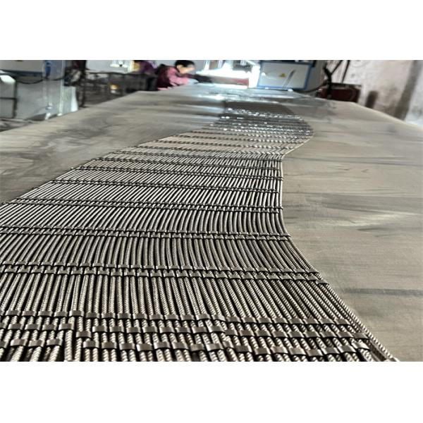 50mm Hole 2mm Flexible Stainless Steel Cable Mesh Ss316