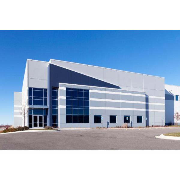 ODM Prefabricated Steel Building Wind Resistance High Rise Buildings Office