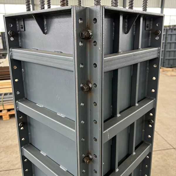 Customized Steel Formwork System with Sa 2.5 Sand Blasting for High Strength Concrete Support